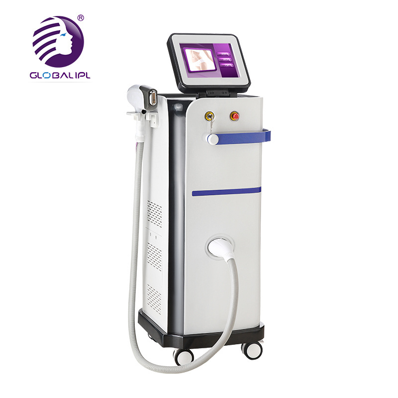 All Skin Type Hair Remove 808nm Diode Laser Device Laser Diode Price Machine With 3 Wavelength 1064 755 808 Diode Laser For Sale