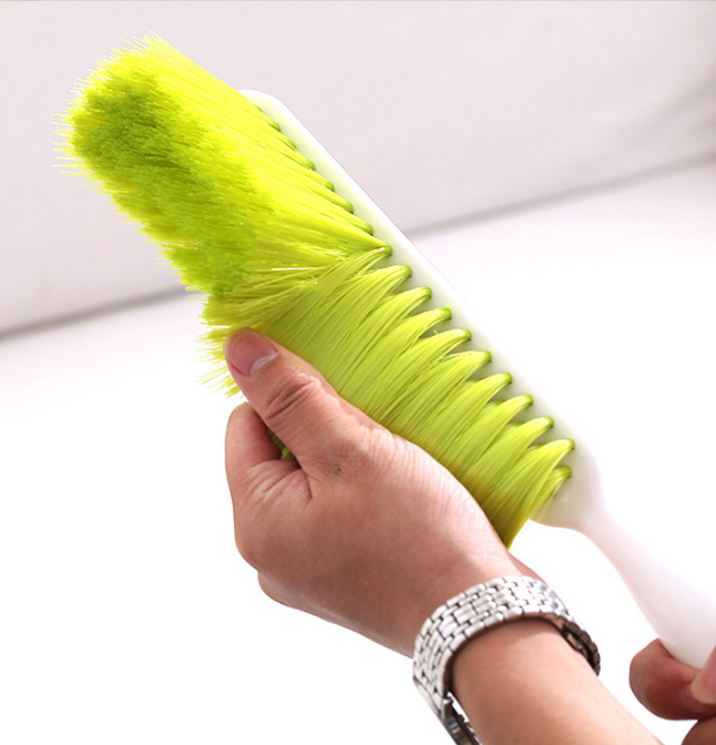 Plastic Hand Held Indoor Cleaning Brush Soft Bed Sofa Carpet furniiture Brush Soft Bristles Dusting Cleaning Brush