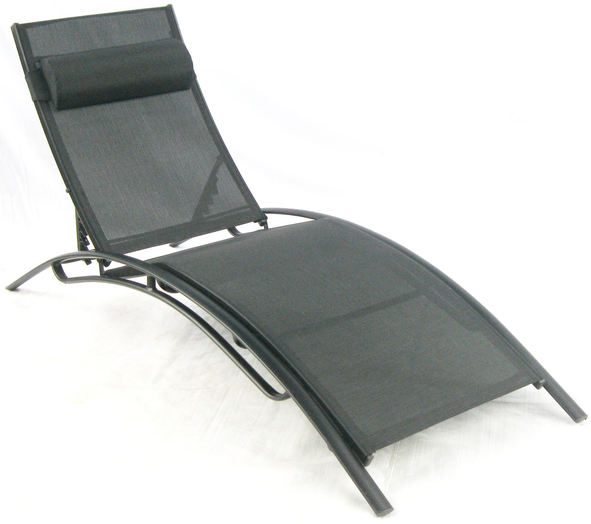 Patio Chaise Lounge Outdoor Lounge Chair Beach Pool Sunbathing Lawn Lounger Recliner Chair Outside Tanning Chairs