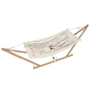 Baby Swing Hammock Bed and Folding Wooden Stand