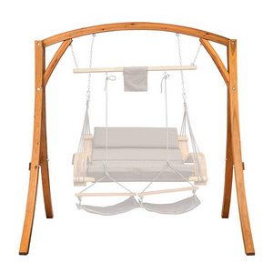 Heavy Duty Wooden ARC Frame Deluxe Hammock Swing Chair Stand