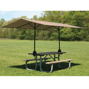 Outdoor Patio Picnic Table Canopy Sun Shade