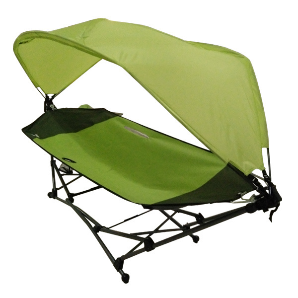 Outdoor Camping Portable Hammock With Roof Canopy