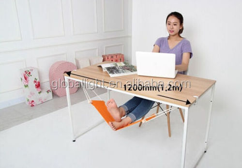 Portable Adjustable Office Foot Rest Hammock Desk Feet Hammock