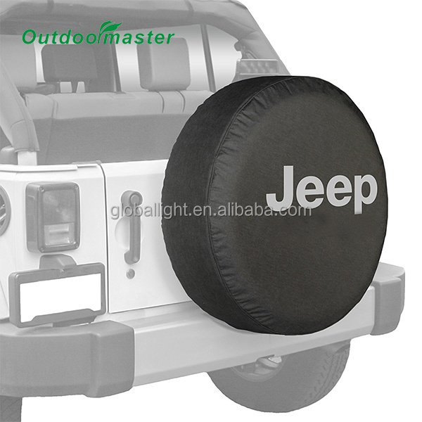 Car spare tire cover for Jeep, customized color & logo