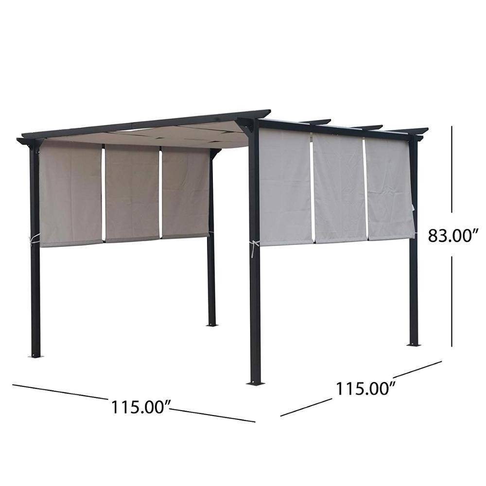 Outdoor Garden Replacement Canopy Top for 8' x 10' Pergola Structure