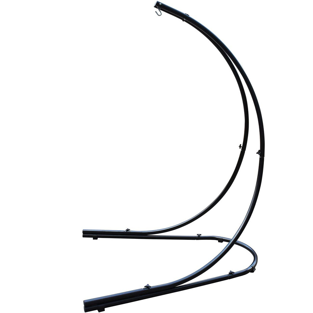 Hammock Chair Stand for Hanging Chairs, Swings, Loungers, 330 Pound Capacity, Perfect for Indoor/Outdoor Patio, Deck, Yard