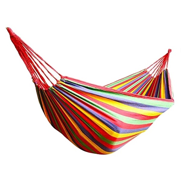 Two Person Camping Hammock Poly-Cotton Fabric