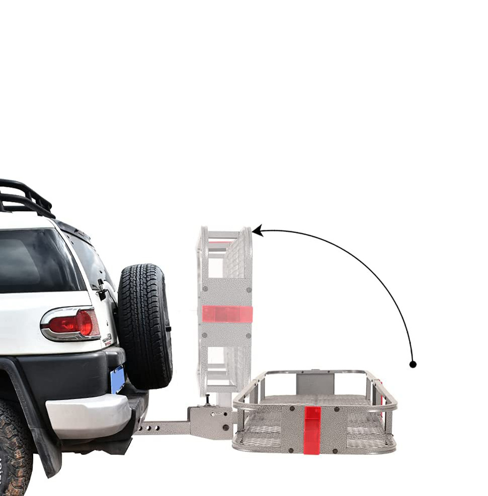 Basket Trailer Hitch Cargo Carrier 60