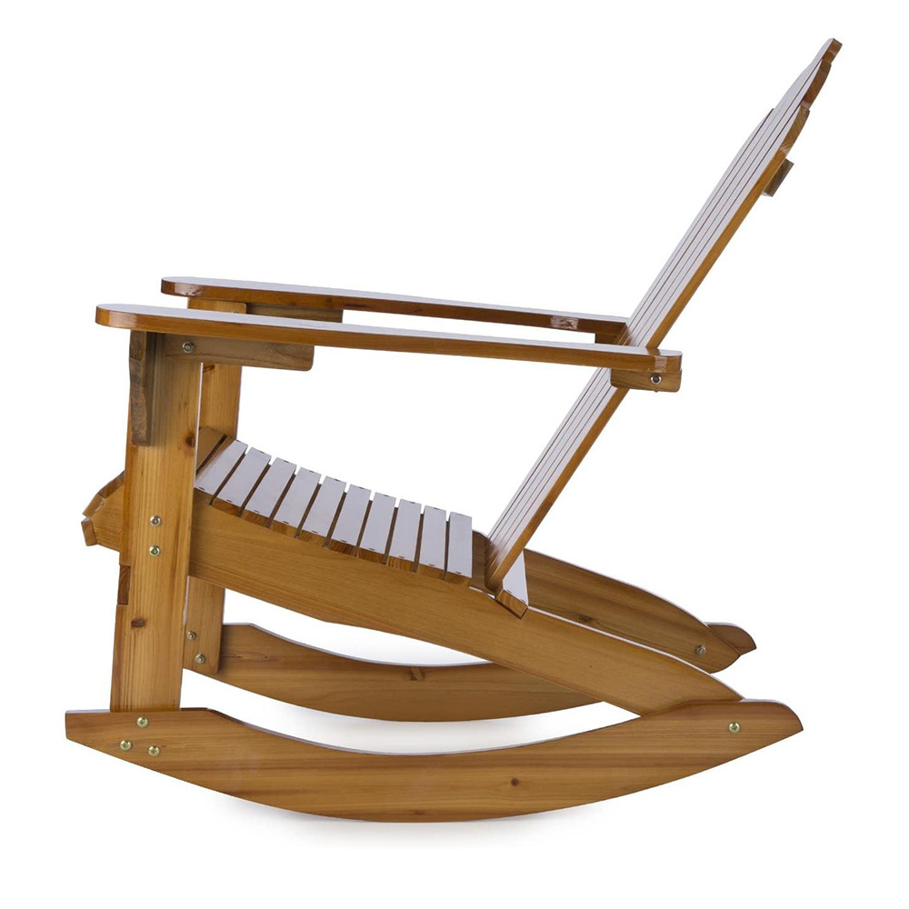 Wood  Adirondack Rocking Chair