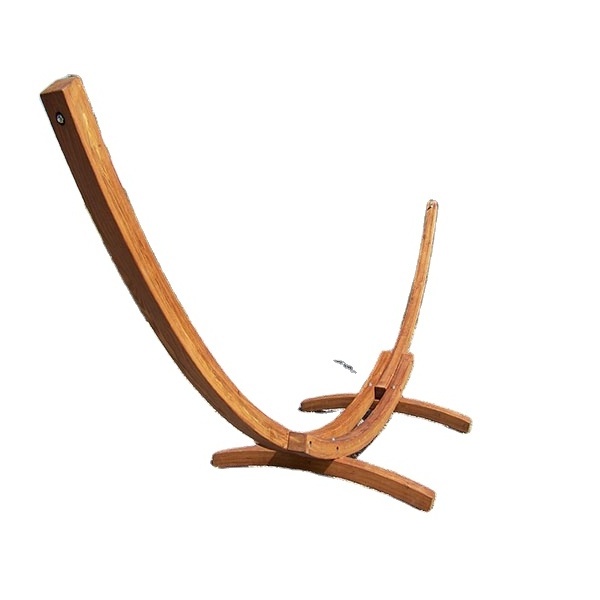 Outdoor Garden Wood Arc Hammock Stand On Sale