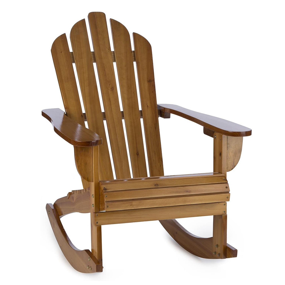 Wood  Adirondack Rocking Chair