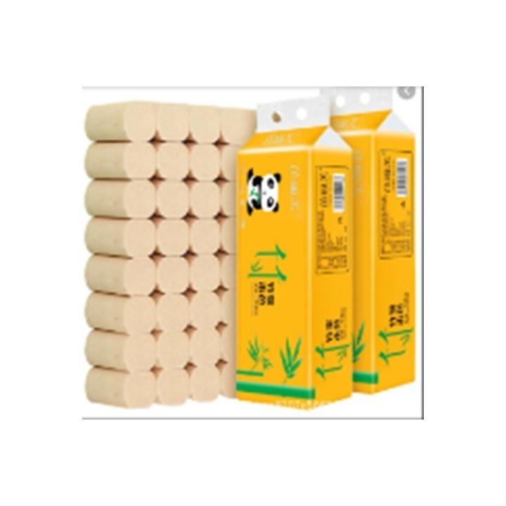 Toilet Tissue Roll Virgin Pulp Bamboo Wood Bamboo Pulp Ultra Soft Unbleached Toilet Roll