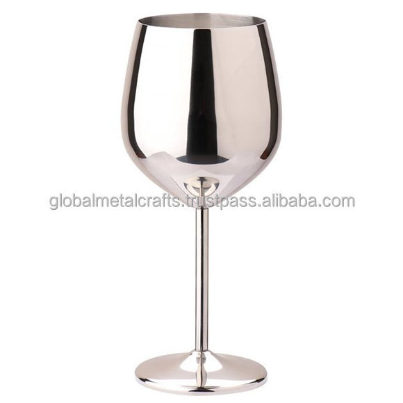 Stainless Steel Wine Glasses  Copper/gold Wine Goblets for Party Office Wedding, Great for Red White Wine