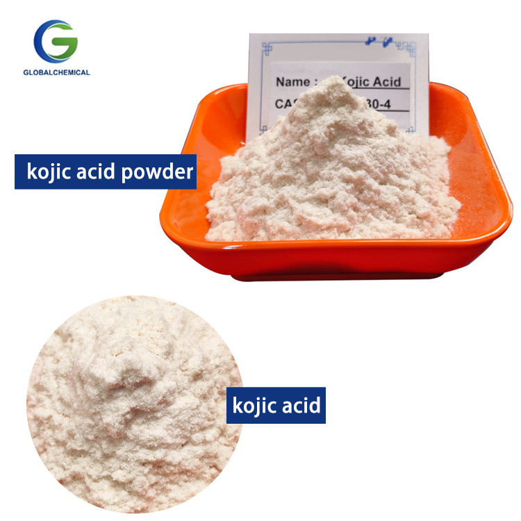 Wholesale Cosmetics Grade Kojic Acid 99% Raw Material Kojic Acid Powder