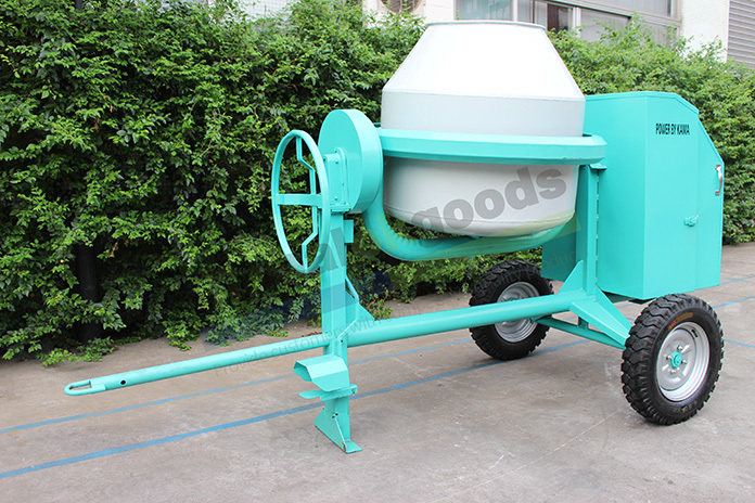 400L Mini concrete mixer great motor power two wheels four wheels good price