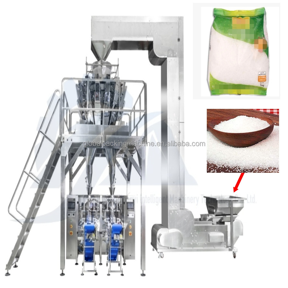 Vertical Granule Form Fill Seal Powder Premade Rotary Sugar Particle Ice Lolly Doypack Detergent Pellet Grain Packing Machine