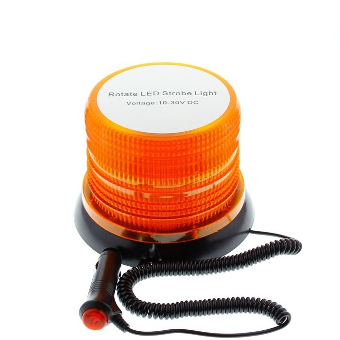 high power yellow flashing Led Beacon light led strobe amber 12v 10-30v 24v Led Rotating warning Light