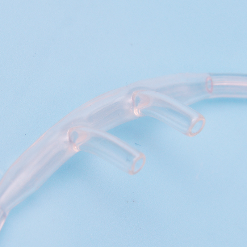 Disposable Soft Medical Nasal Cannula Oxygen Tube With Standard Prongs And Tube