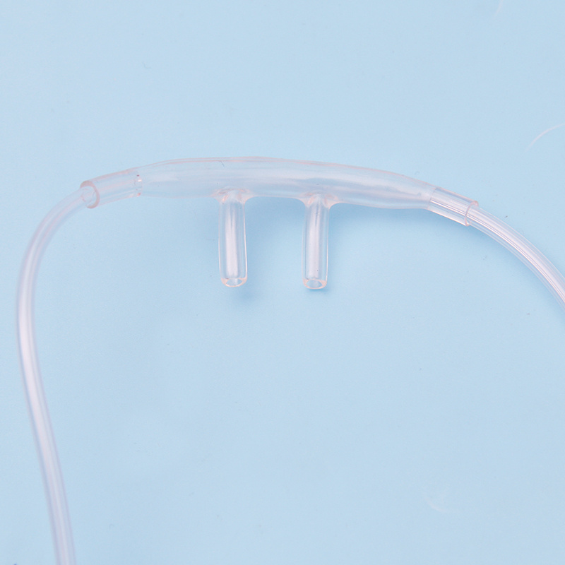 Disposable Soft Medical Nasal Cannula Oxygen Tube With Standard Prongs And Tube