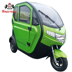 2019 three wheels electric trike scooter /tricycle with roof