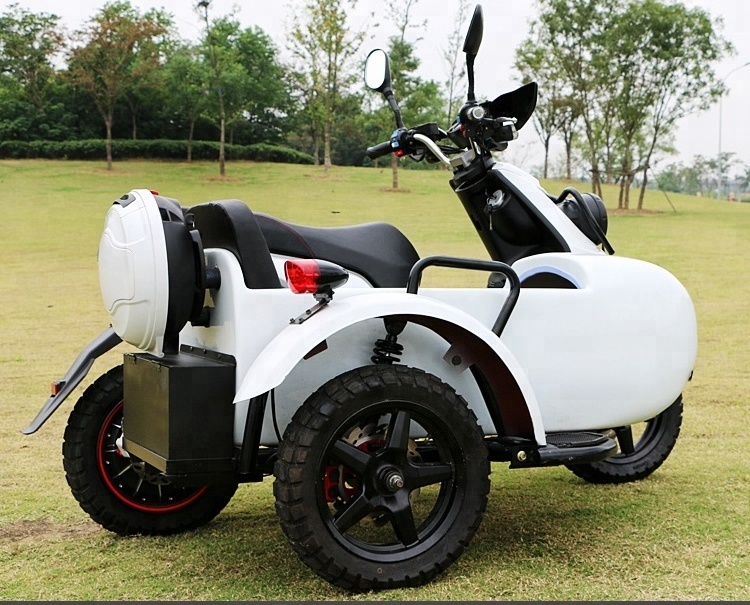 china new arrival 72V2000W Retro electric three wheel side scooter with wholesale price for sale