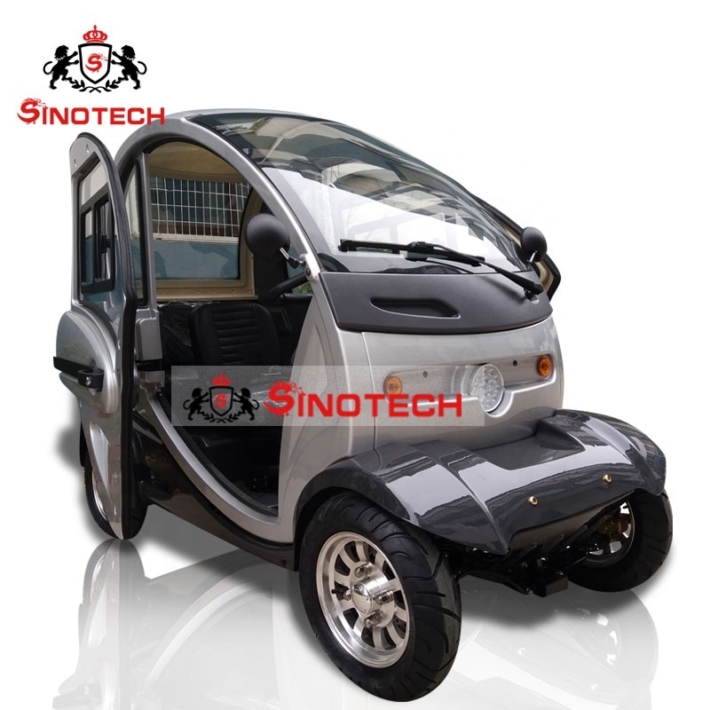 2019 hot sale solar vehicle cheap electric mini car electric vehicle load 4 person 4 wheel new car with solar system