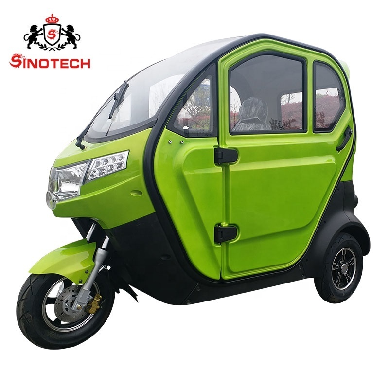 2019 three wheels electric trike scooter /tricycle with roof