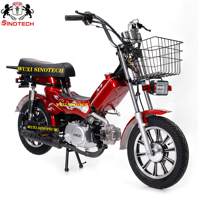 Costa Riga cheap pedal assist 49cc 50cc motorcycle mini 4 stroke gas scooters