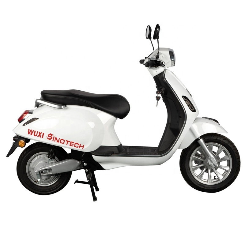 India ckd good quality electric scooter 10 inch retro moped brushless motor lithium battery space electric motorcycles