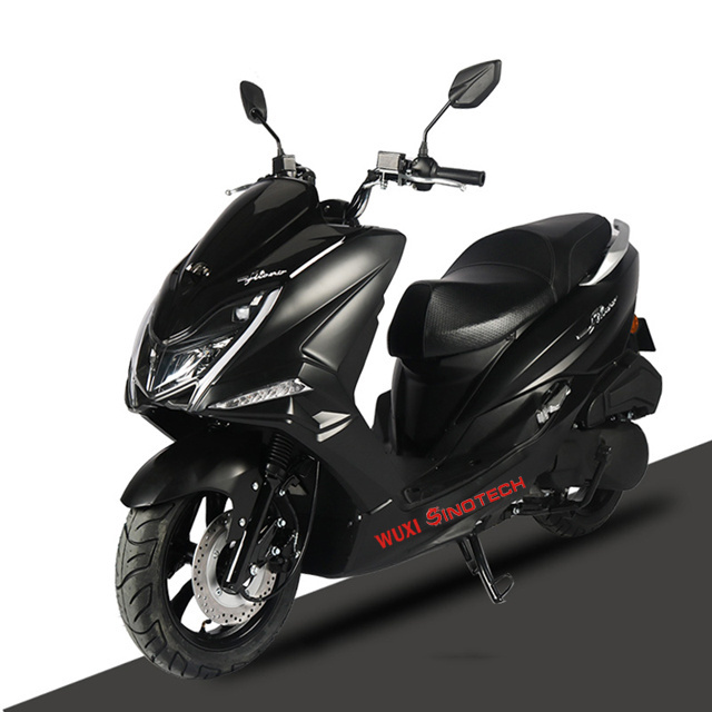 China Wuxi Sinotech Factory Gas Scooter Motorcycle 50cc/125cc/150cc with High Speed for sale