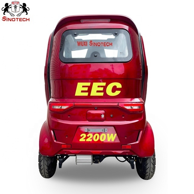 EEC three wheel cargo tricycle for sale in cheap price 3 wheel electric motorcycle car with drive cabin electric scooter