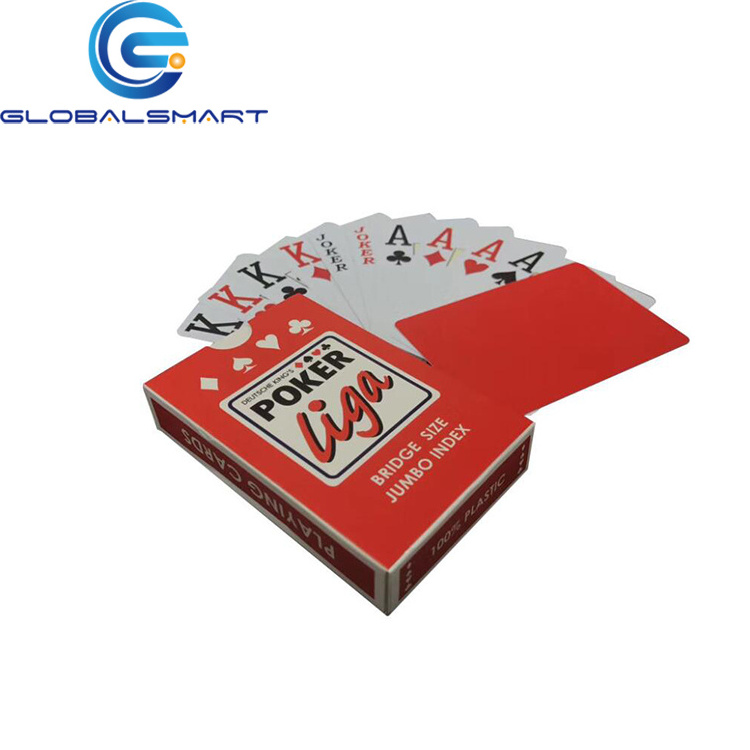 High Quality Customized Paper PVC RFID Poker Playing Card for Casino