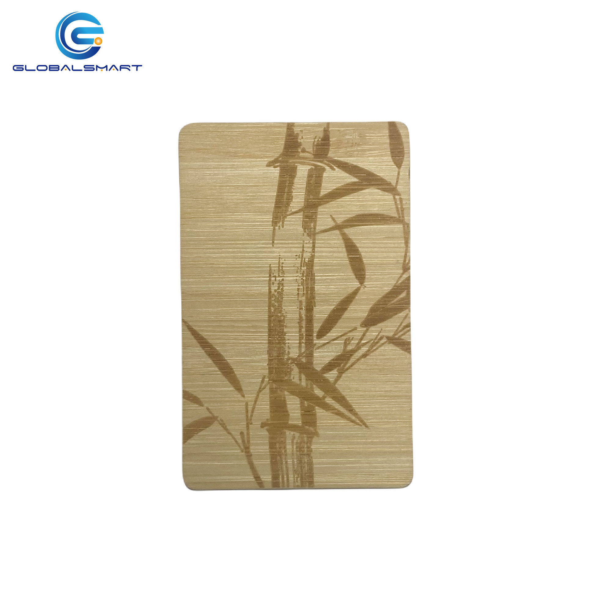 13.56Mhz Eco friendly Bamboo Wooden RFID Hotel Key Card with NFC RFID chips