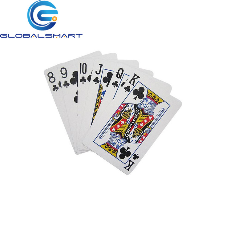 High Quality Customized Paper PVC RFID Poker Playing Card for Casino