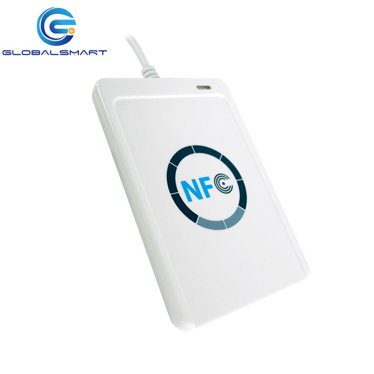 Portable 13.56MHZ RFID ISO14443 USB Contactless NFC Card Reader ACR122U