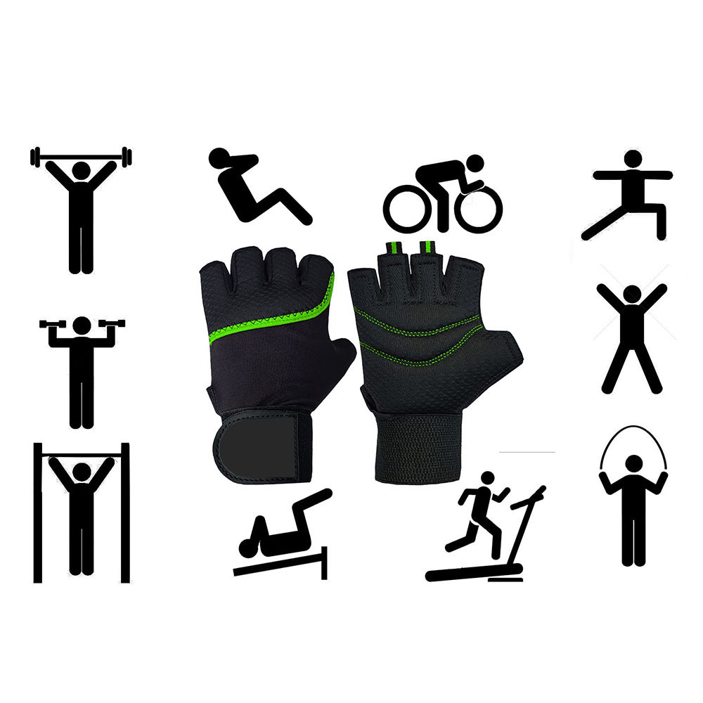 Top Quality Gym Gloves Fitness Training Wrist Support Weight Lifting Gloves For Man's With Customized Design