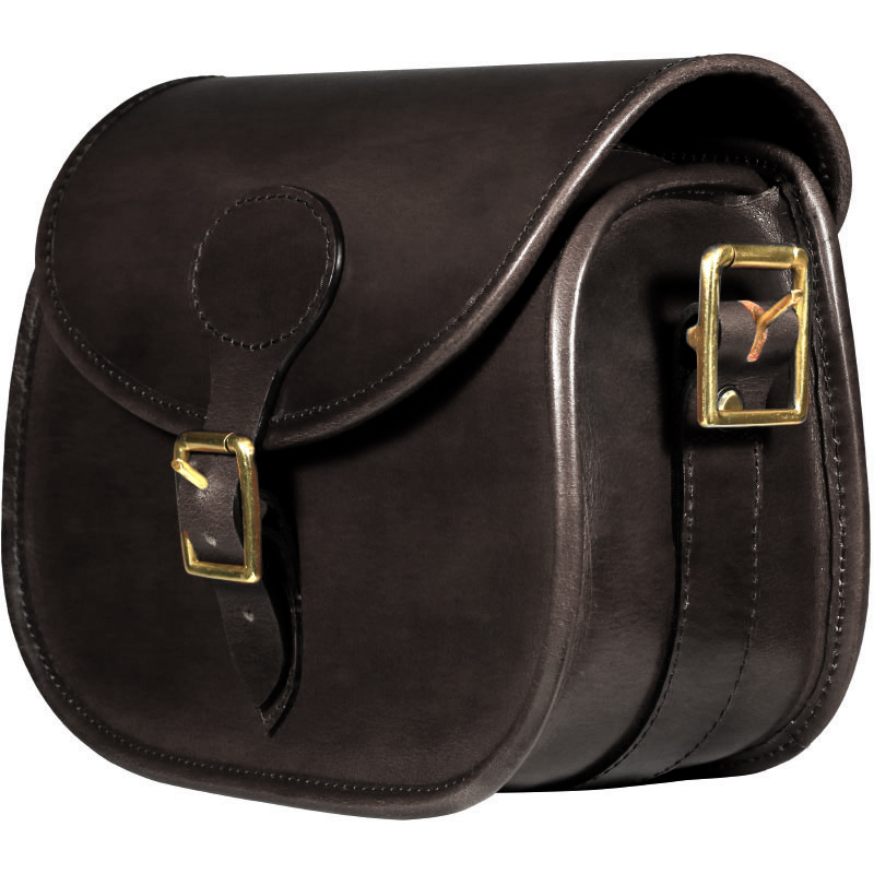 Leather cartridge bag