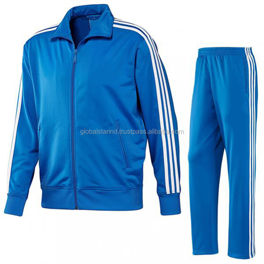 custom Athletic Tracksuit Full Zip Warm Jogging sport suit for men and women cotton and polyester