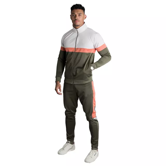 Men's Fleece Jacket and Joggers Pants Sweat Track Suit / Plain Sweat Suits Men Jogger custom