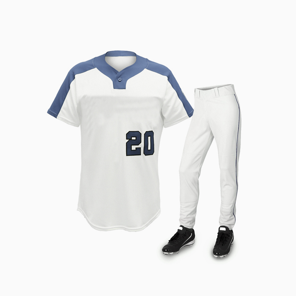 Breathable Sportswear Baseball Jersey With Shorts Comfortable Durable Uniform Sets Team Wear Designs