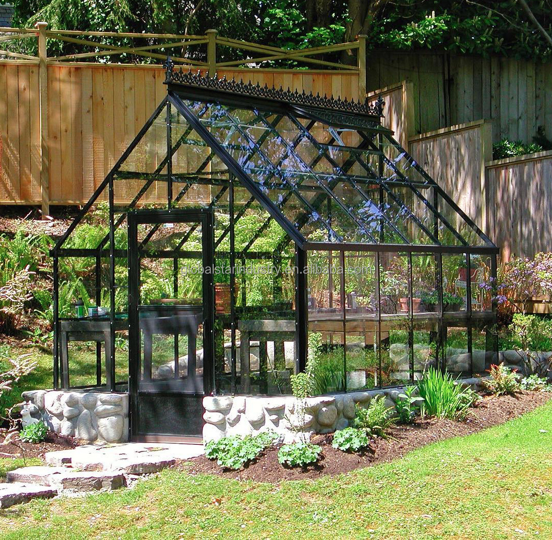 Aluminum Hexagon Octagonal Octagon Aluminium Garden Sun Room Glass Winter Conservatory Sunroom GreenHouse