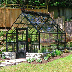 Aluminum Hexagon Octagonal Octagon Aluminium Garden Sun Room Glass Winter Conservatory Sunroom GreenHouse