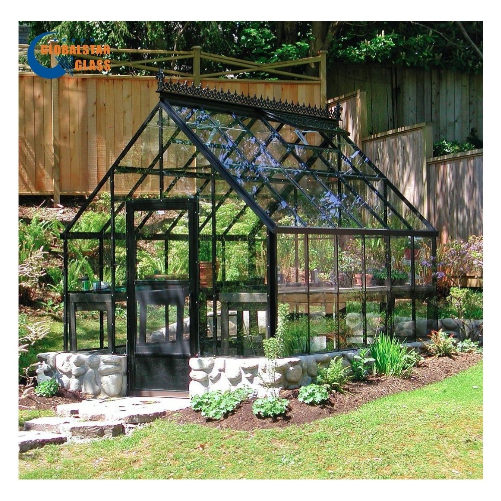 Aluminum Hexagon Octagonal Octagon Aluminium Garden Sun Room Glass Winter Conservatory Sunroom GreenHouse