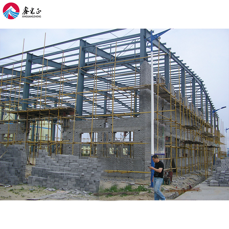 Roof Design Steel Structure Large Space Truss Workshop Warehouse by steel structure