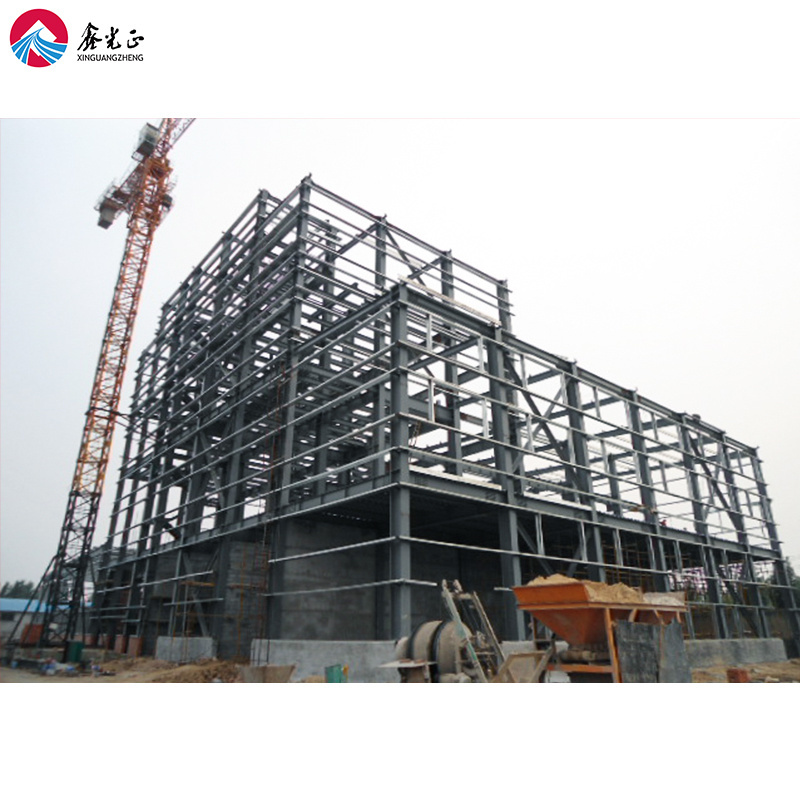 prefab metal light steel structure frame prefabricated high rise multi residential house apartment steel structure building