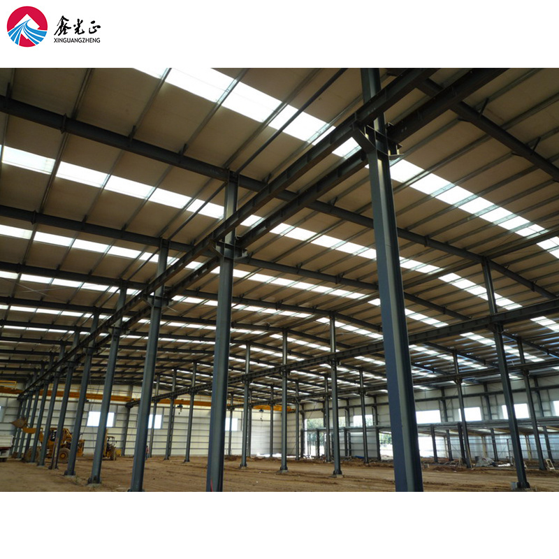 Roof Design Steel Structure Large Space Truss Workshop Warehouse by steel structure