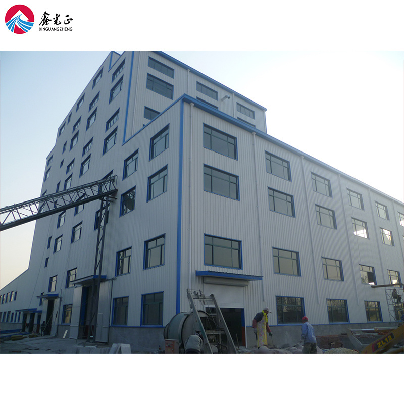 prefab metal light steel structure frame prefabricated high rise multi residential house apartment steel structure building