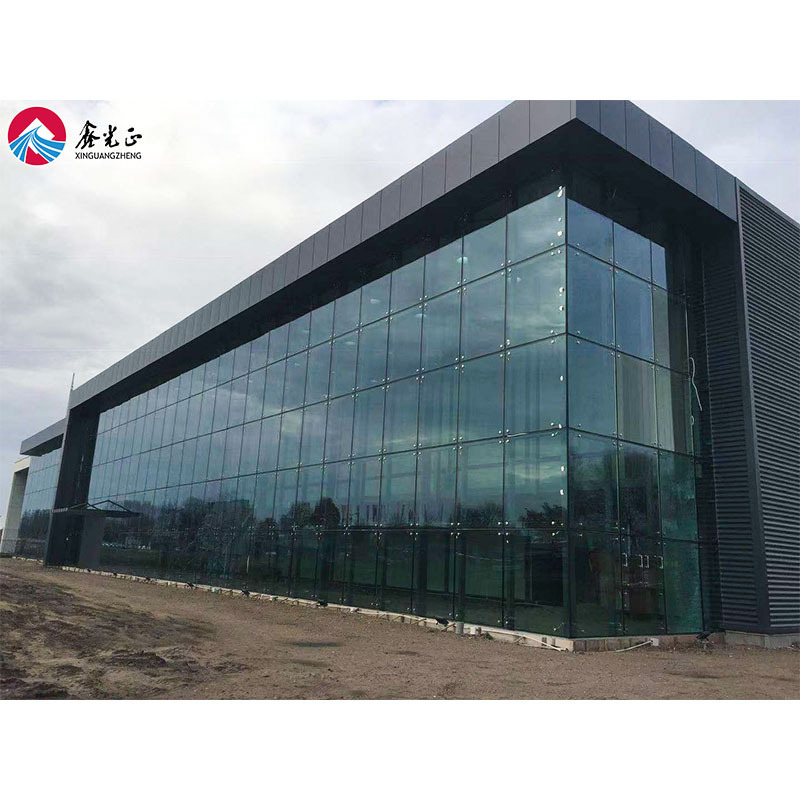 Fast Build Warehouse Portable Prefabricated Steel Structure Construction Design Car 4S Showroom Hall Building Steel Warehouse