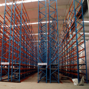 Heavy duty storage VNA pallet rack